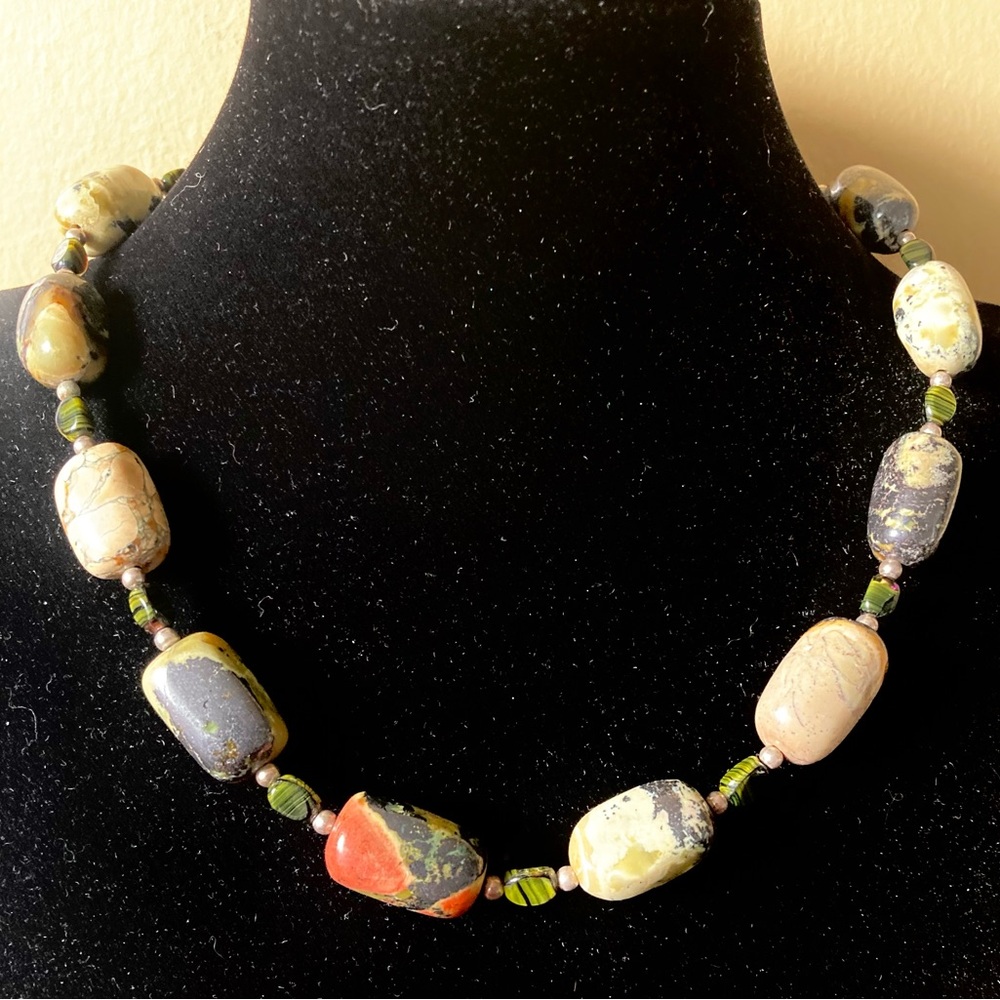 Multicolor Stone Necklace